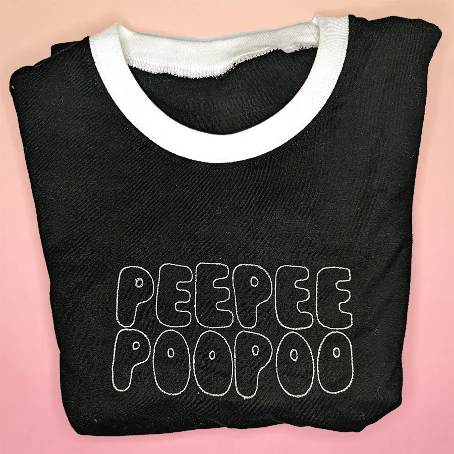Peepee Poopoo Ringer Tee