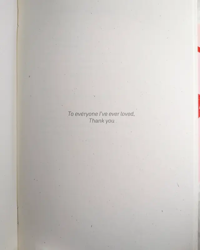 To Everyone I've Ever loved